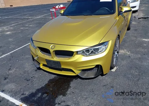 2016 BMW M3 from USA, damaged, VIN WBS8M9C50G5E68502